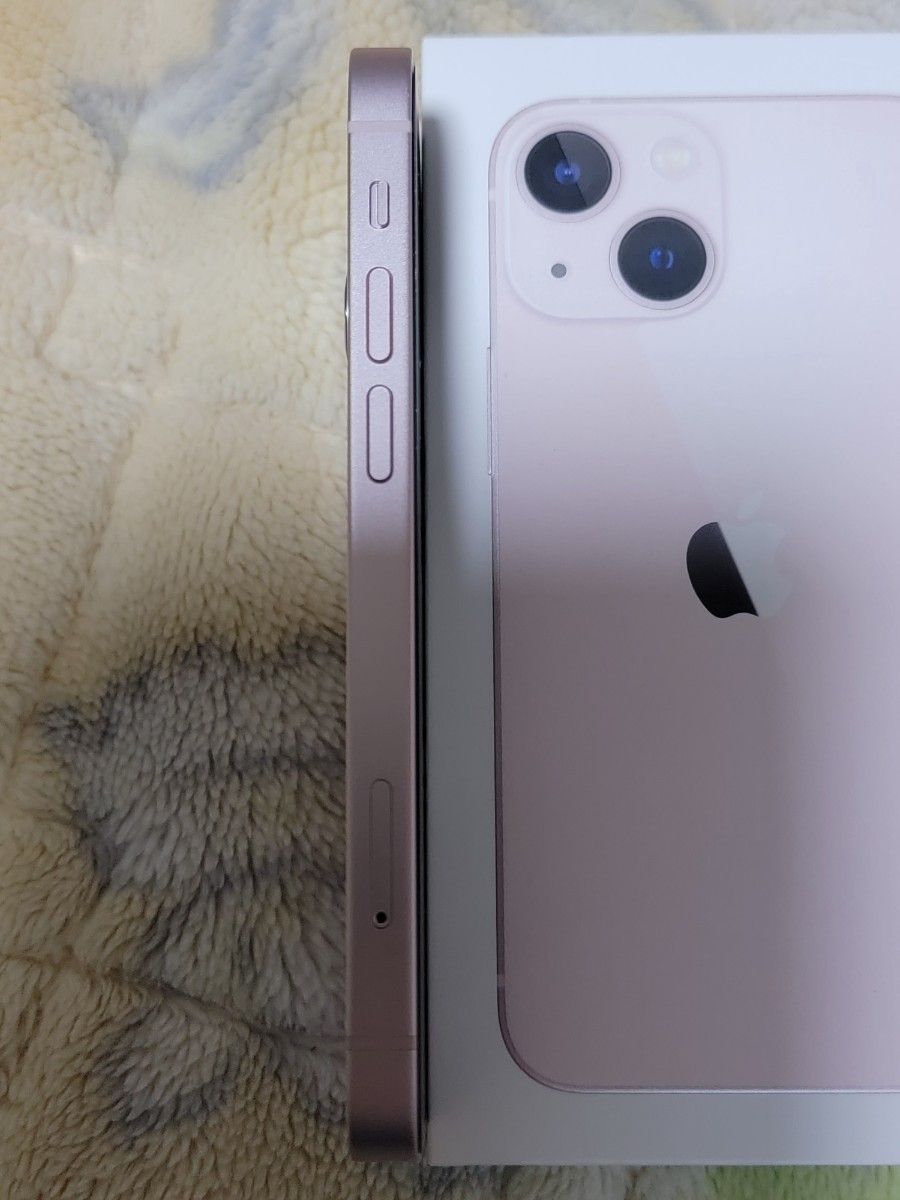 【美品】iPhone 13 mini 256GB ピンク 箱、ケーブル、SiMピン付属品全て有り オマケで全面保護ケース