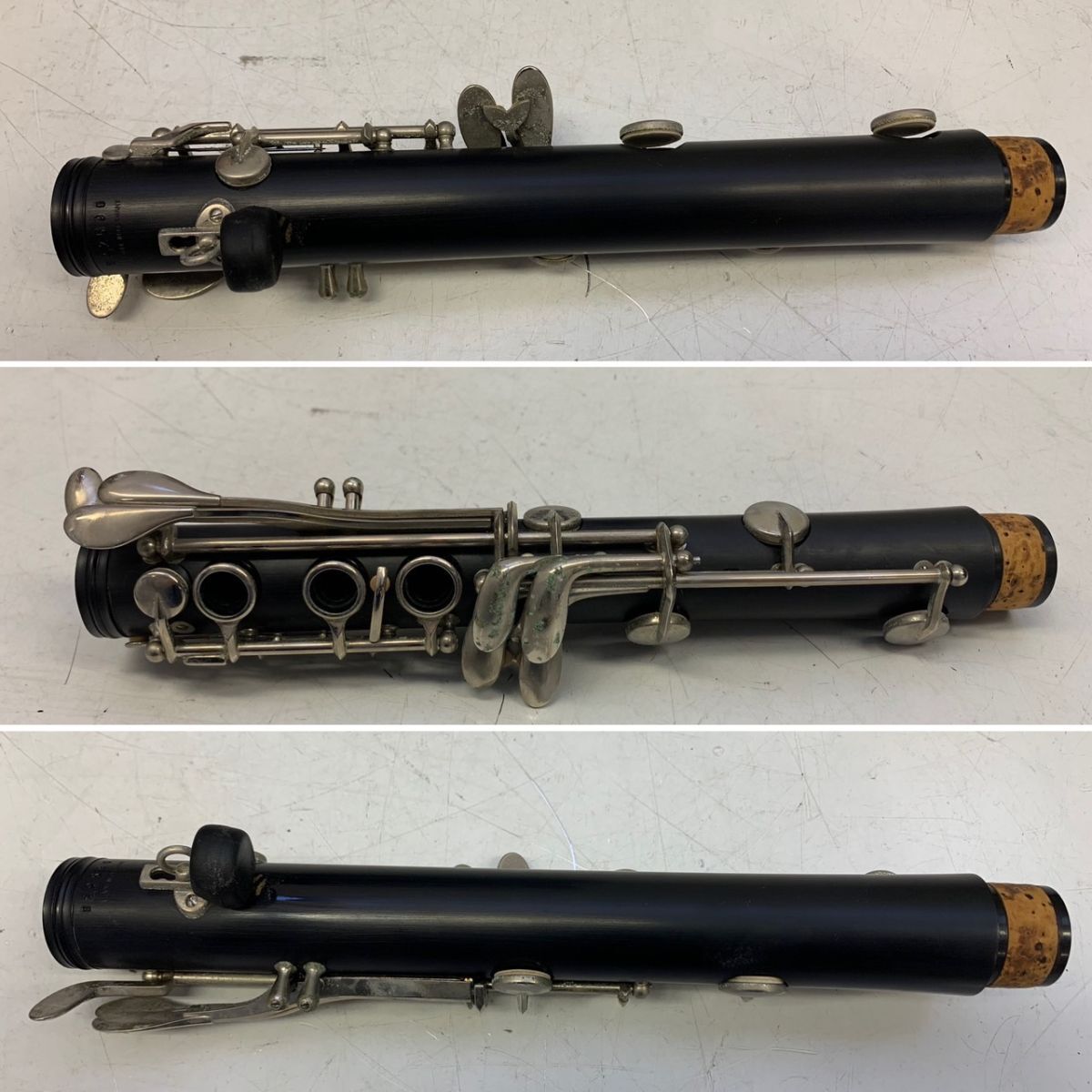 V447-SG1-17 BUFFET crampon ビュッフェクランポン B10 クラリネット 管楽器 音楽 楽器 ケース付きの画像3