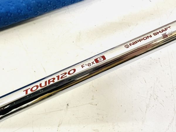 YN21-I56-825 MIZUNO ミズノ JPX921 アイアン 7点セット 5-9/P/G TOUR120 FLEX-S ゴルフクラブ_画像7