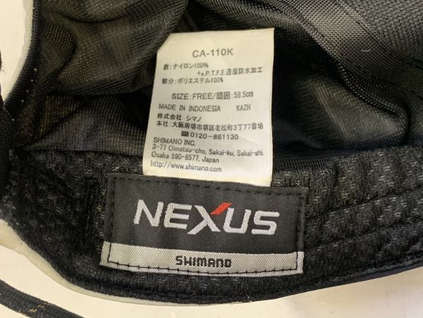 W402-I37-3675 NEXUS ネクサス 靴 25.5～26.0cm シマノ ゴアテックス フィッシングウェア キャップ グローブの画像10