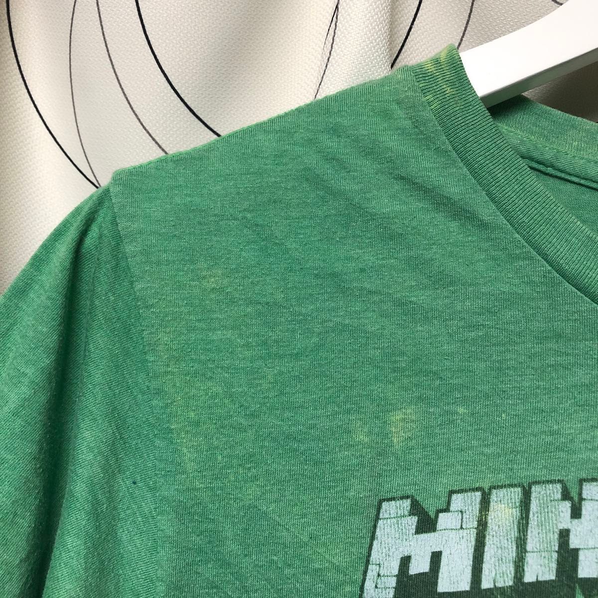 【Minecraft マインクラフト】mojang JINX Creeper クリーパー Tシャツ 半袖 ユニセックス US古着