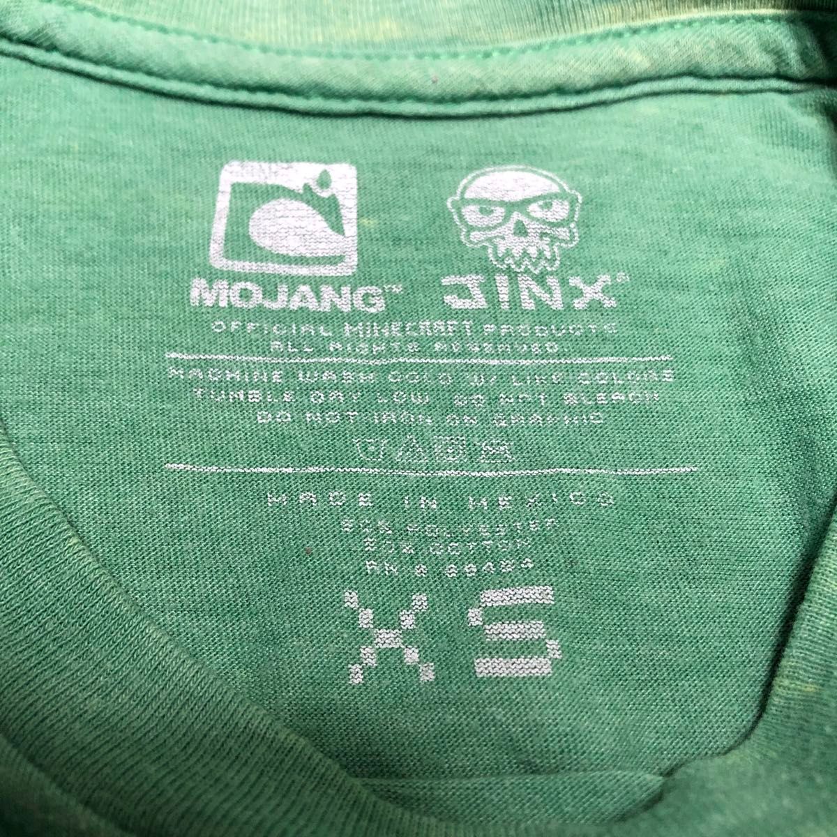 【Minecraft マインクラフト】mojang JINX Creeper クリーパー Tシャツ 半袖 ユニセックス US古着