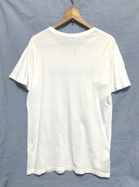 ☆USA製 美品　patagonia パタゴニア　Text Logo Organic Cotton T-Shirt ロゴプリント オーガニックコットンTシャツ ホワイト S_画像3