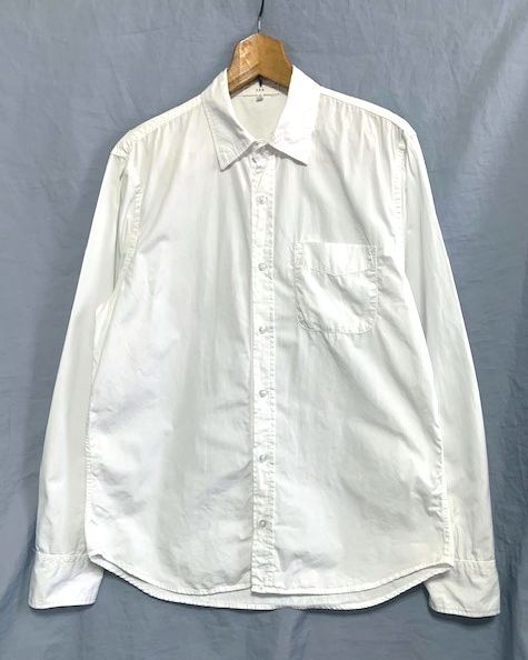 ★20SS 美品 USA製 SKU SAVE KHAKI UNITED 上質コットンシャツ ホワイト Mの画像1