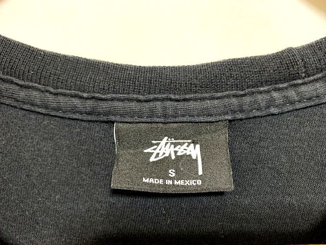 ☆ STUSSY ステューシー　WORLD TOUR TEE ワールドツアーTシャツ ブラック S_画像6