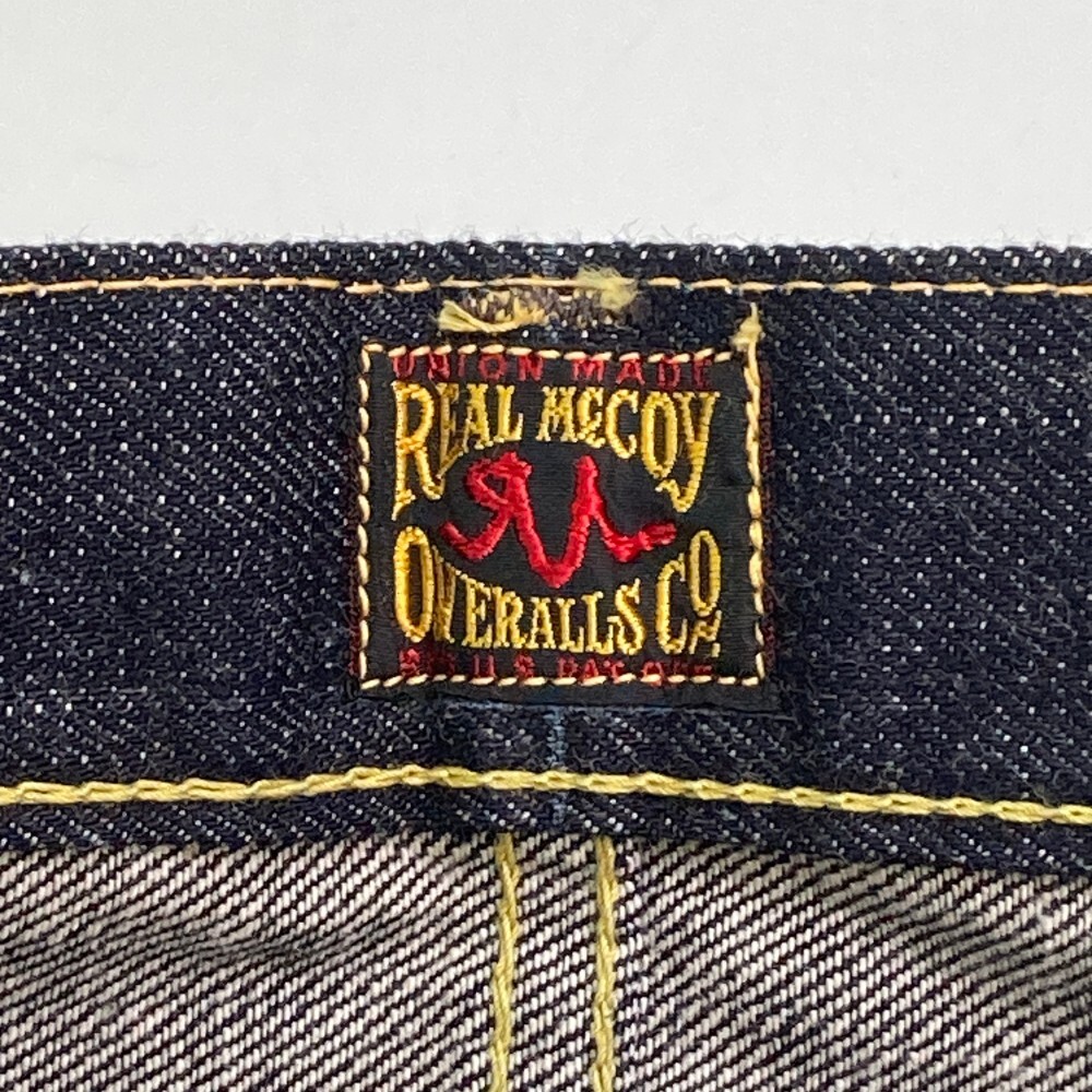 【新品】THE REAL McCOYS ザ リアルマッコイズ S613 デニムパンツ リジッド ネイビー系 30/34 [240101158309] メンズ_画像3