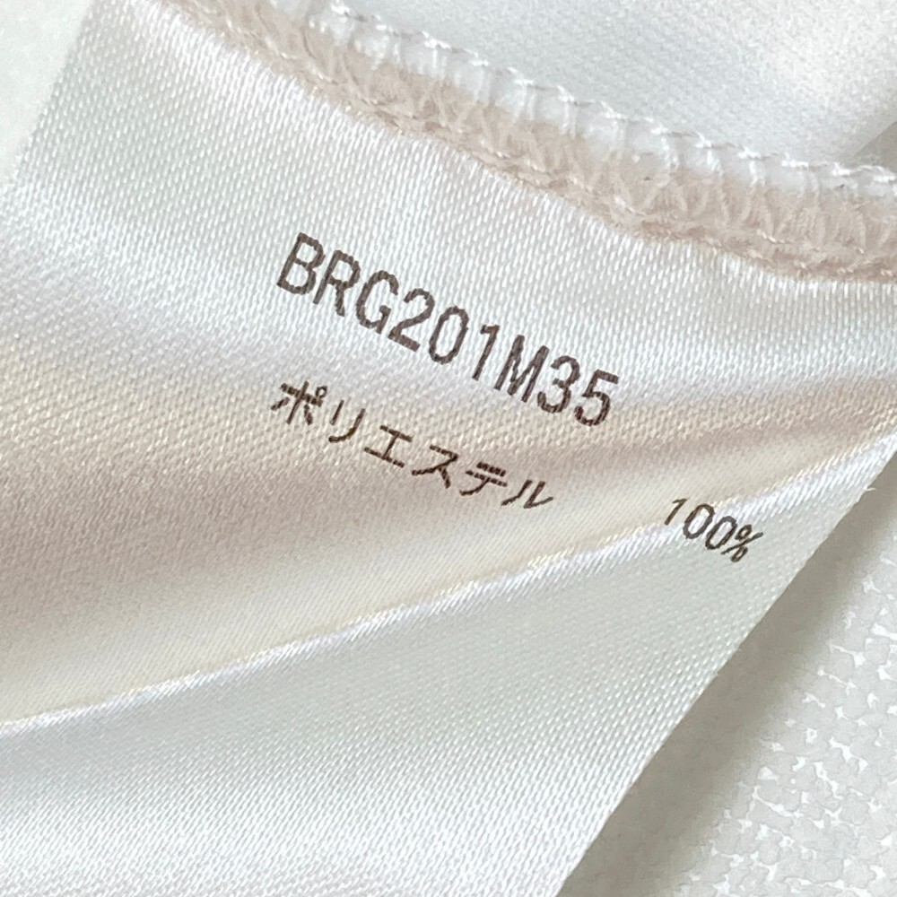 BRIEFING GOLF ブリーフィング ハイネック 半袖Tシャツ ロゴプリント ホワイト系 M [240101071238] ゴルフウェア メンズの画像4