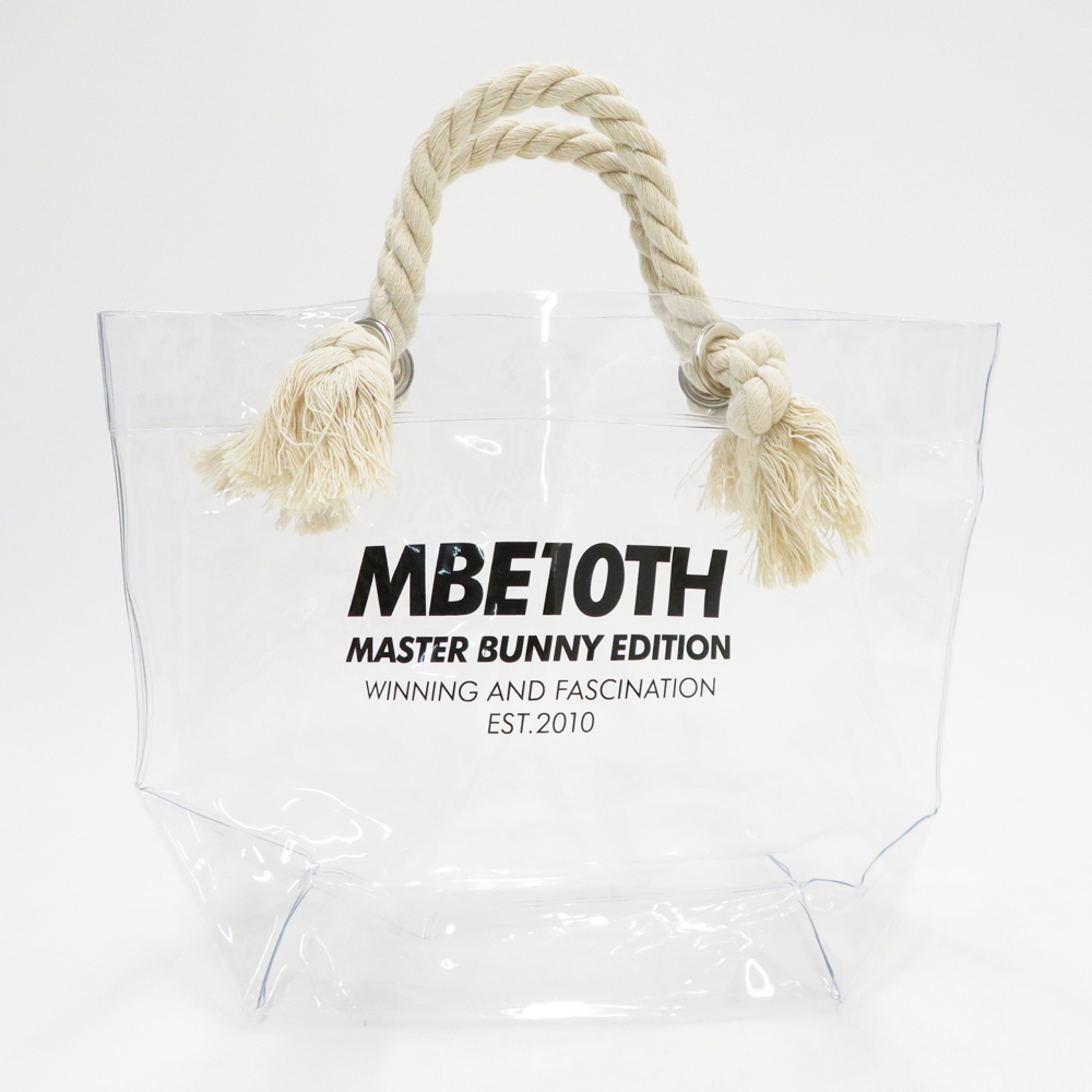 【1円】【美品】MASTER BUNNY EDITION マスターバニーエディション クリアバッグ 非売品 ホワイト系 [240101018280]の画像1