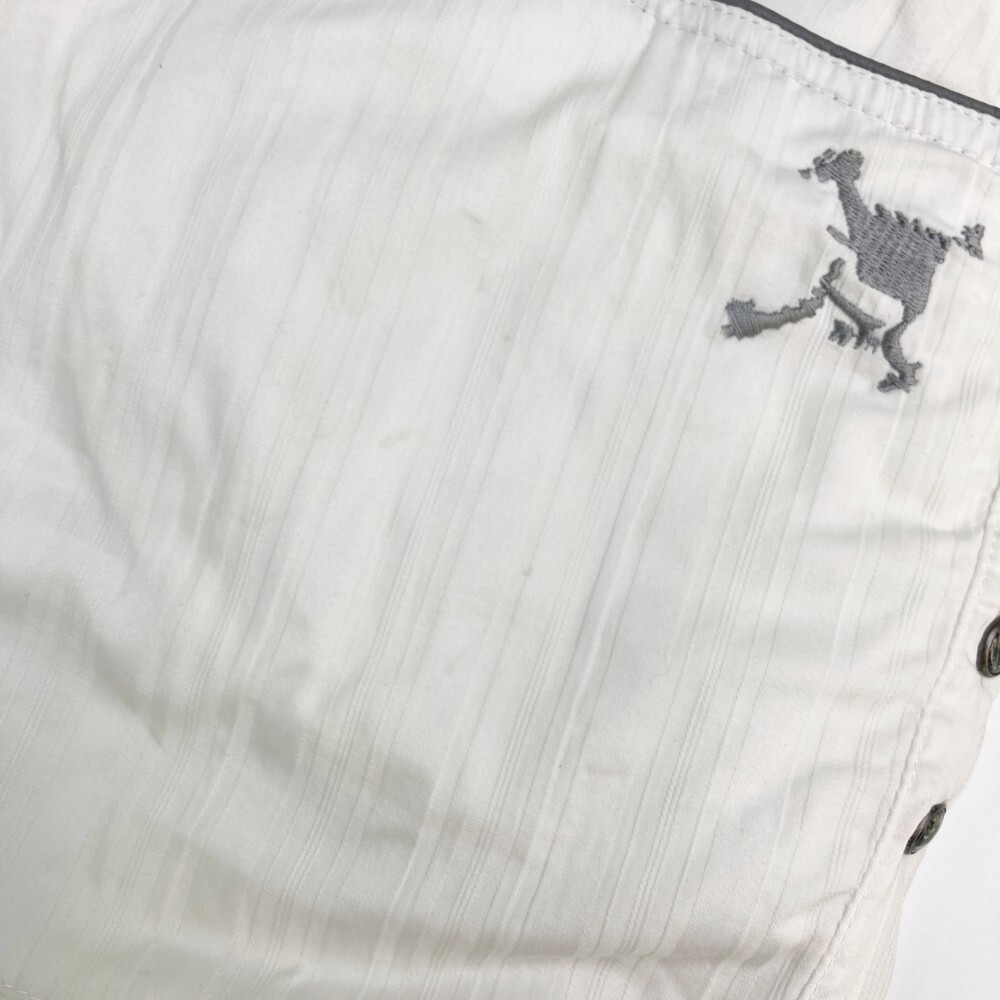 OAKLEY オークリー ストレッチ クロップドパンツ スカル刺繍 ホワイト系 32 [240101148178] ゴルフウェア メンズの画像9
