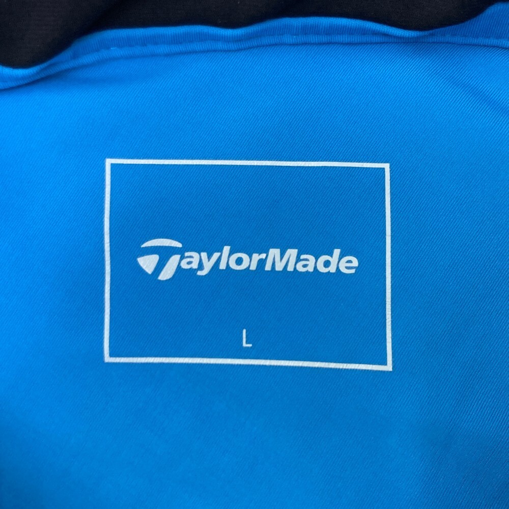 TAYLOR MADE テーラーメイド 半袖ポロシャツ ブルー系 L [240101163792] ゴルフウェア メンズ_画像3