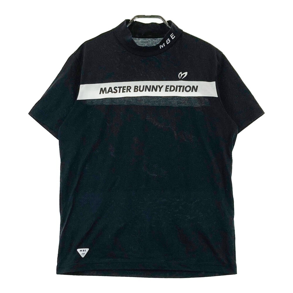 MASTER BUNNY EDITION マスターバニーエディション 758-0267751 ハイネック 半袖Tシャツ ブラック系 4 [240101133638] ゴルフウェア_画像1