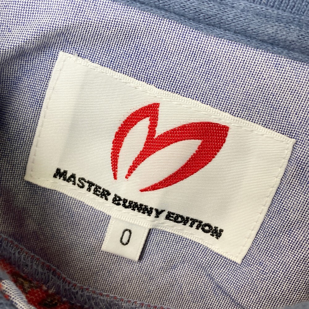 【1円】MASTER BUNNY EDITION マスターバニーエディション 半袖ポロシャツ 花 レッド系 0 [240101085517] レディース_画像4