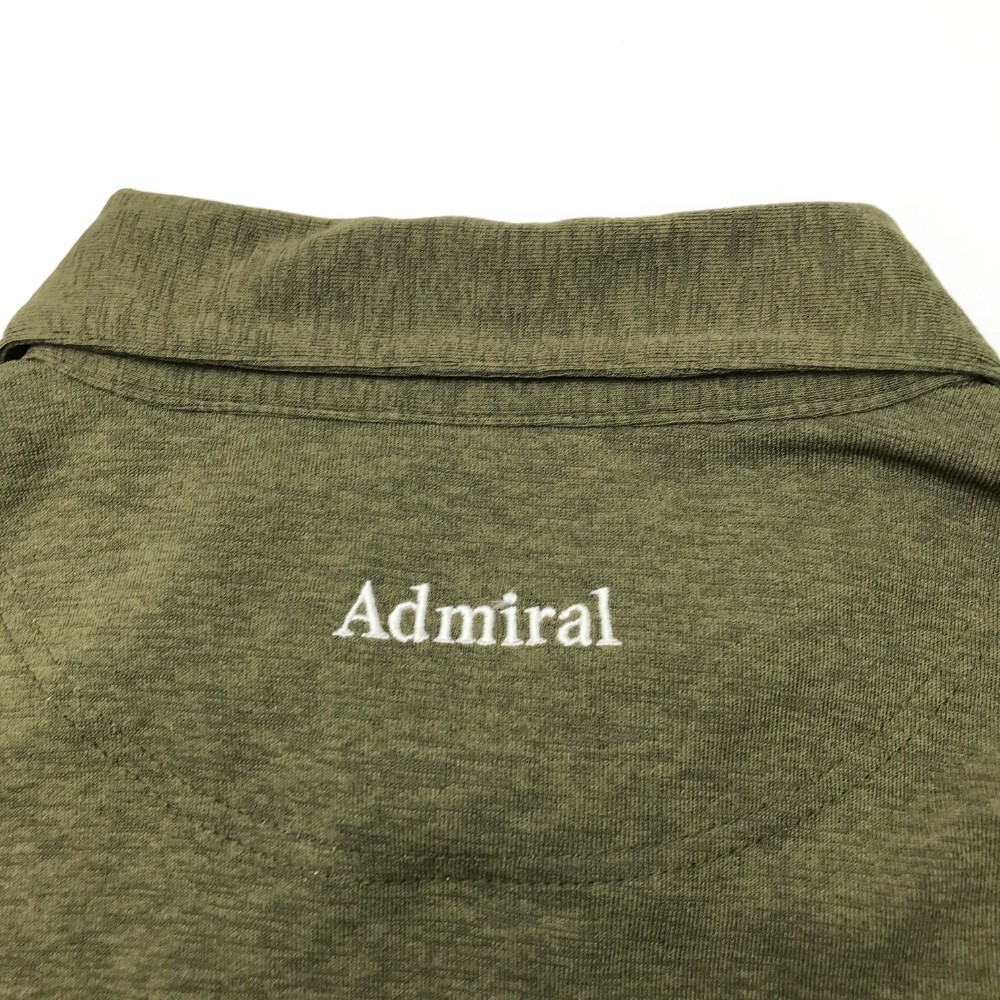 【1円】ADMIRAL アドミラル 半袖ポロシャツ カーキ系 M [240101105128] メンズの画像4