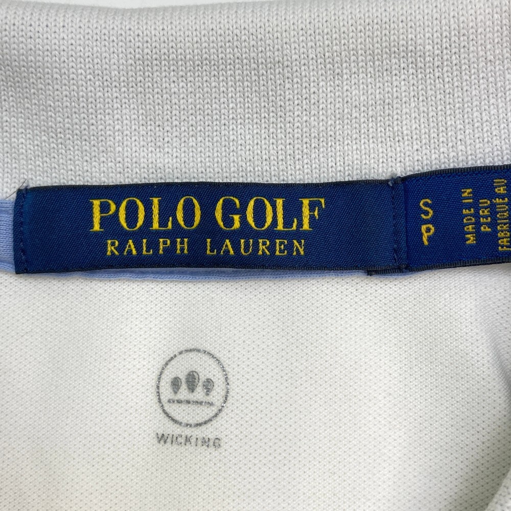 【1円】POLO GOLF ポロゴルフ 半袖ポロシャツ ホワイト系 S [240101114828] メンズ_画像5