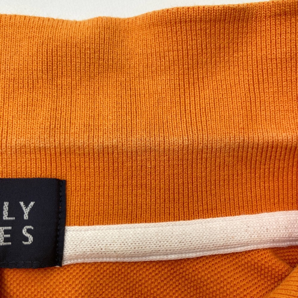 【1円】PEARLY GATES パーリーゲイツ 半袖ポロシャツ オレンジ系 6 [240101117710] メンズ_画像7
