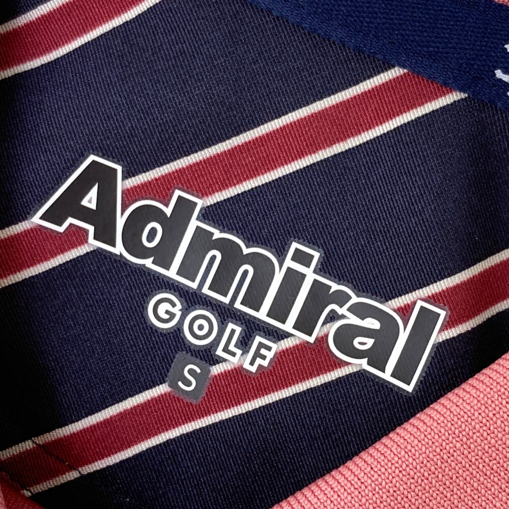 【1円】ADMIRAL アドミラル 半袖ポロシャツ ピンク系 S [240101121085] レディースの画像3