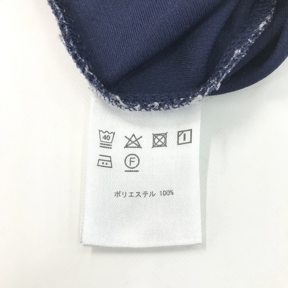 【1円】FILA GOLF フィラゴルフ ハーフジップ 半袖Tシャツ ネイビー系 LL [240101121910] レディースの画像4