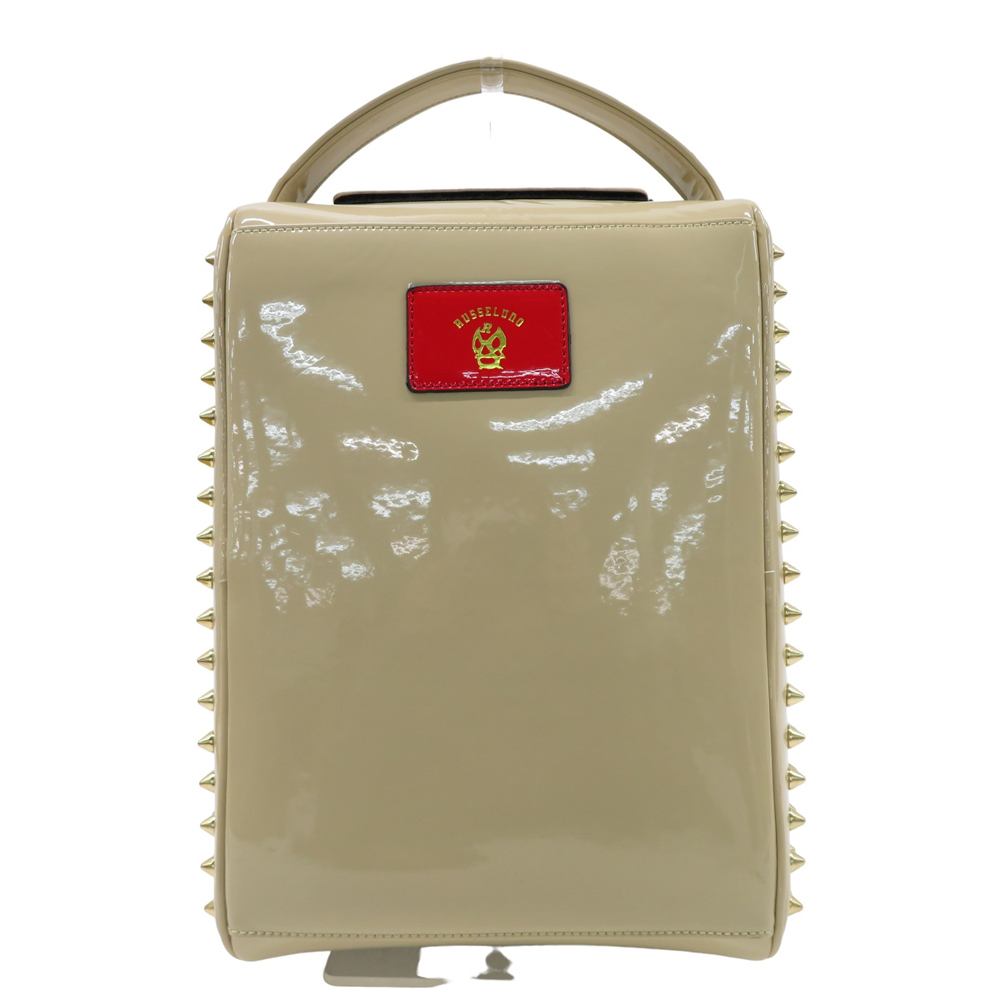 6300円 【美品】RUSSELUNO ラッセルノ シューズケース エナメル 6300円 【美品】RUSSELUNO ラッセルノ シューズケース エナメル
