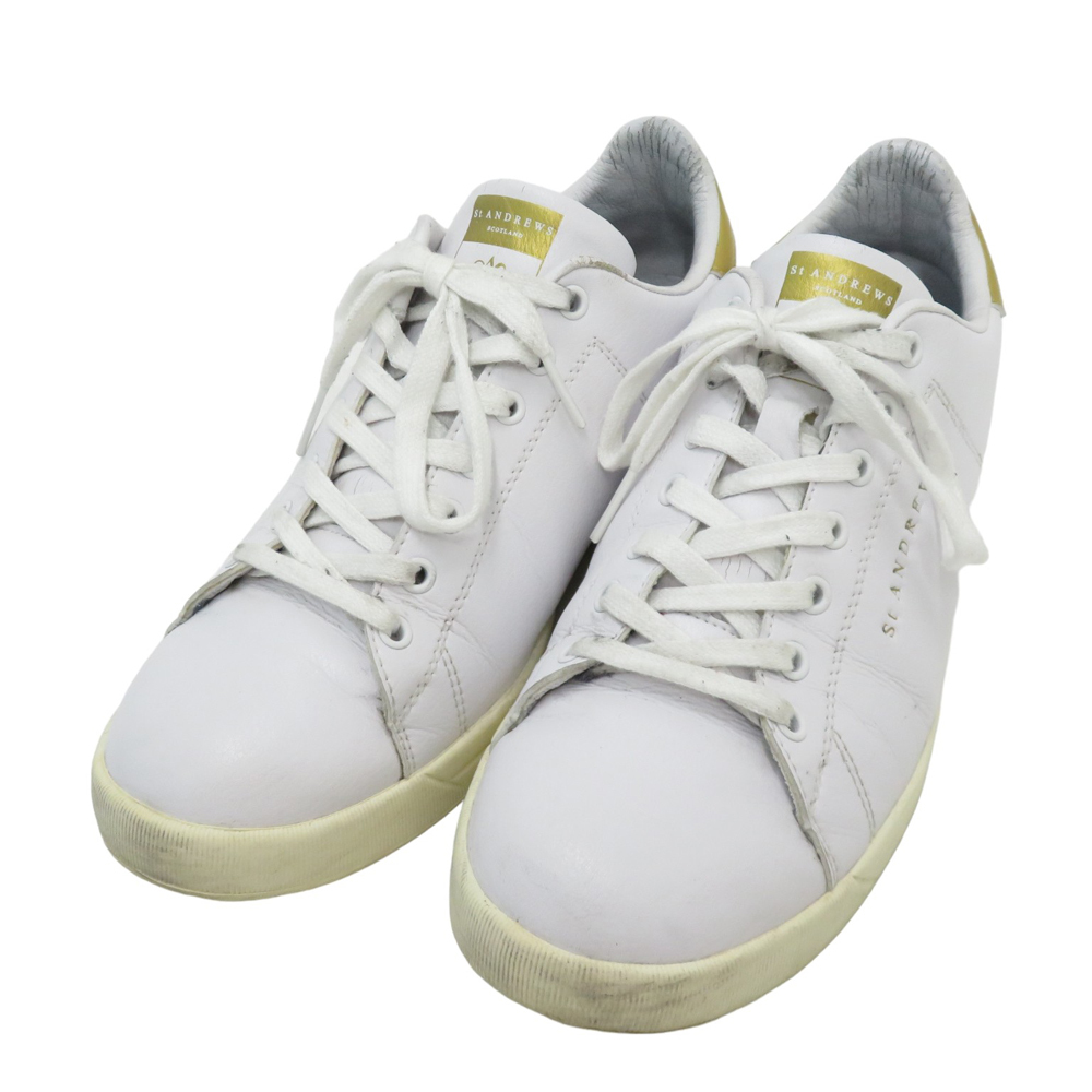 ST ANDREWS セントアンドリュース 042-9992801 スパイクレス ゴルフシューズ ホワイト系 L [240101158299] ゴルフウェア レディース