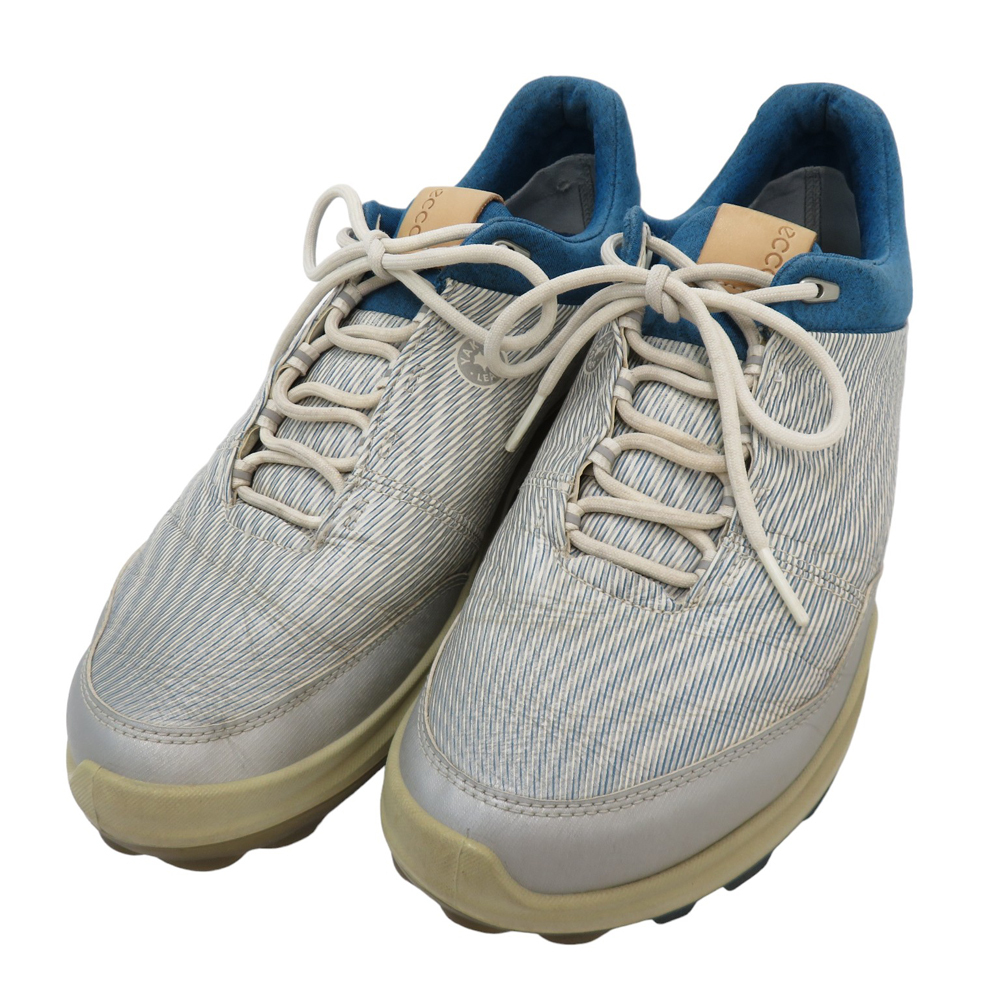 ecco エコー BIOM HYBRID 3 15580451405 ゴルフシューズ ブルー系 42 [240101162429] ゴルフウェア メンズ_画像1