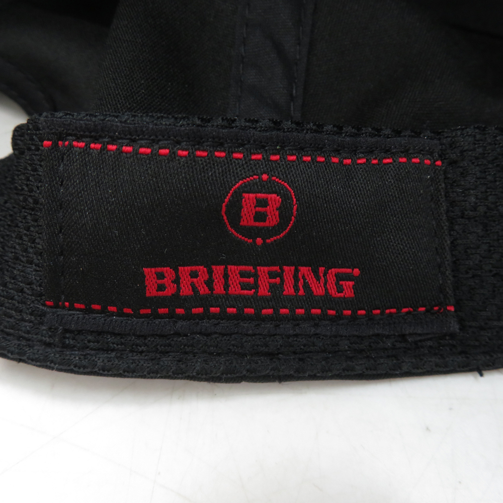 BRIEFING GOLF ブリーフィング BRG221M83 キャップ ブラック系 FREE [240101167795] ゴルフウェア_画像5