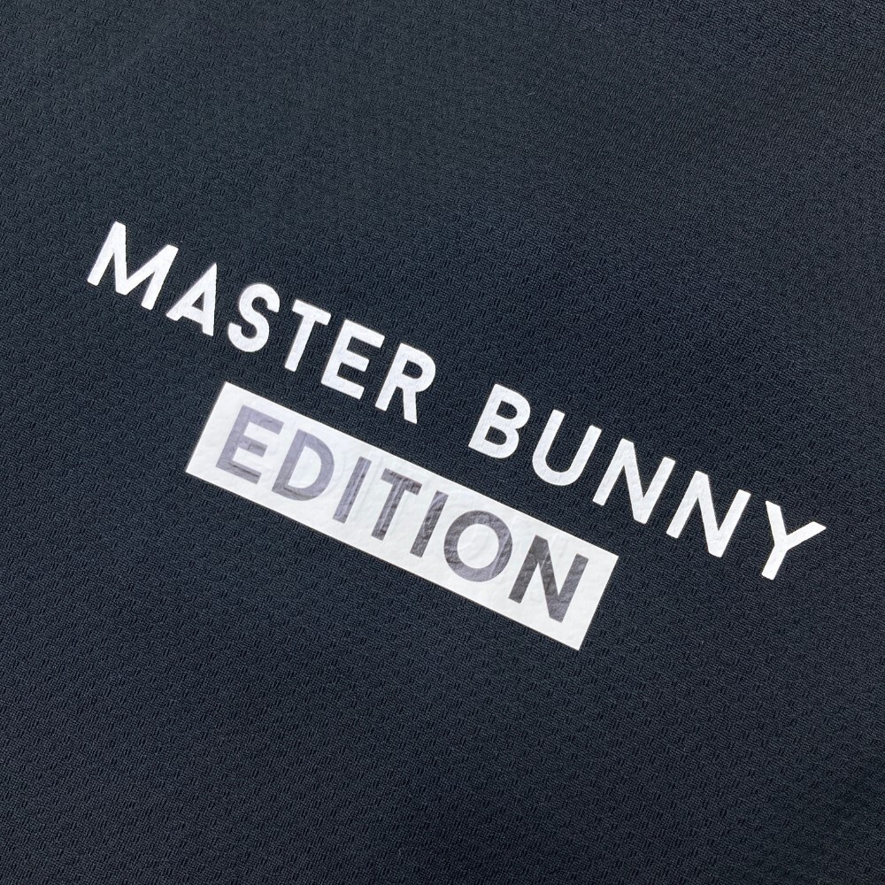 MASTER BUNNY EDITION マスターバニーエディション ハイネック半袖Tシャツ ブラック系 0 [240101066128] ゴルフウェア レディースの画像3