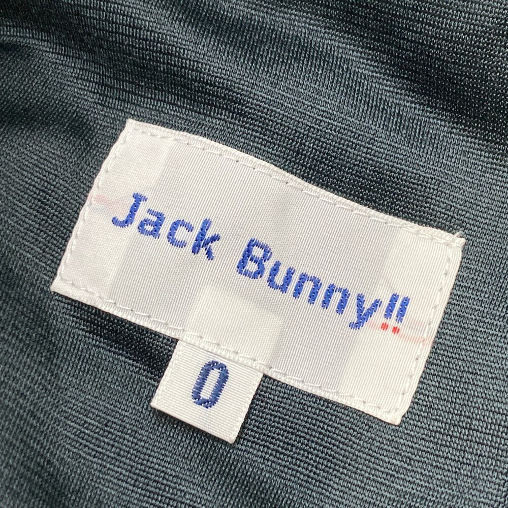 JACK BUNNY ジャックバニー 2022年モデル 裏起毛 中綿パンツ ロゴ総柄 ブラック系 0 [240101168085] ゴルフウェア レディース_画像4