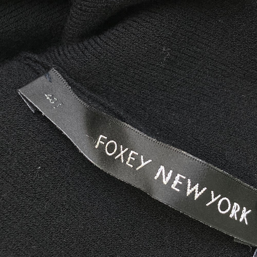 FOXEY NEWYORK フォクシーニューヨーク 29647 シアバルーンセーター ブラック系 40 [240001613128] レディース_画像3