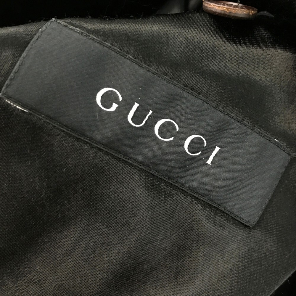 GUCCI Gucci 322620 Пальто Честерфилд тысяч птица оттенок зеленого 50 [240101167589] мужской 