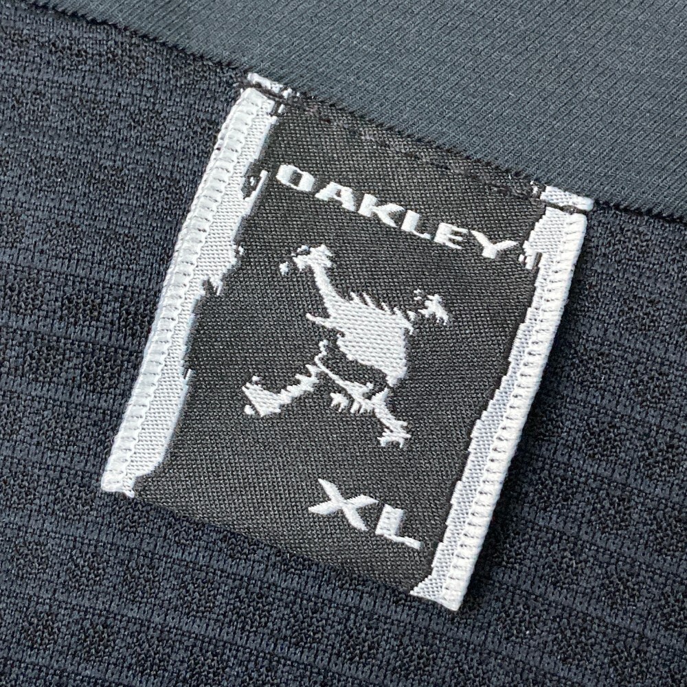 OAKLEY オークリー 411926JP ジップ ジャケット スカル 総柄 ブラック系 XL [240101167702] ゴルフウェア メンズ_画像4