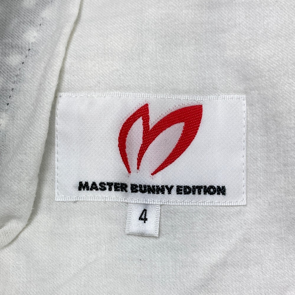 MASTER BUNNY EDITION マスターバニーエディション ストレッチパンツ チェック柄 ブラック系 4 [240101171334] ゴルフウェア メンズの画像3