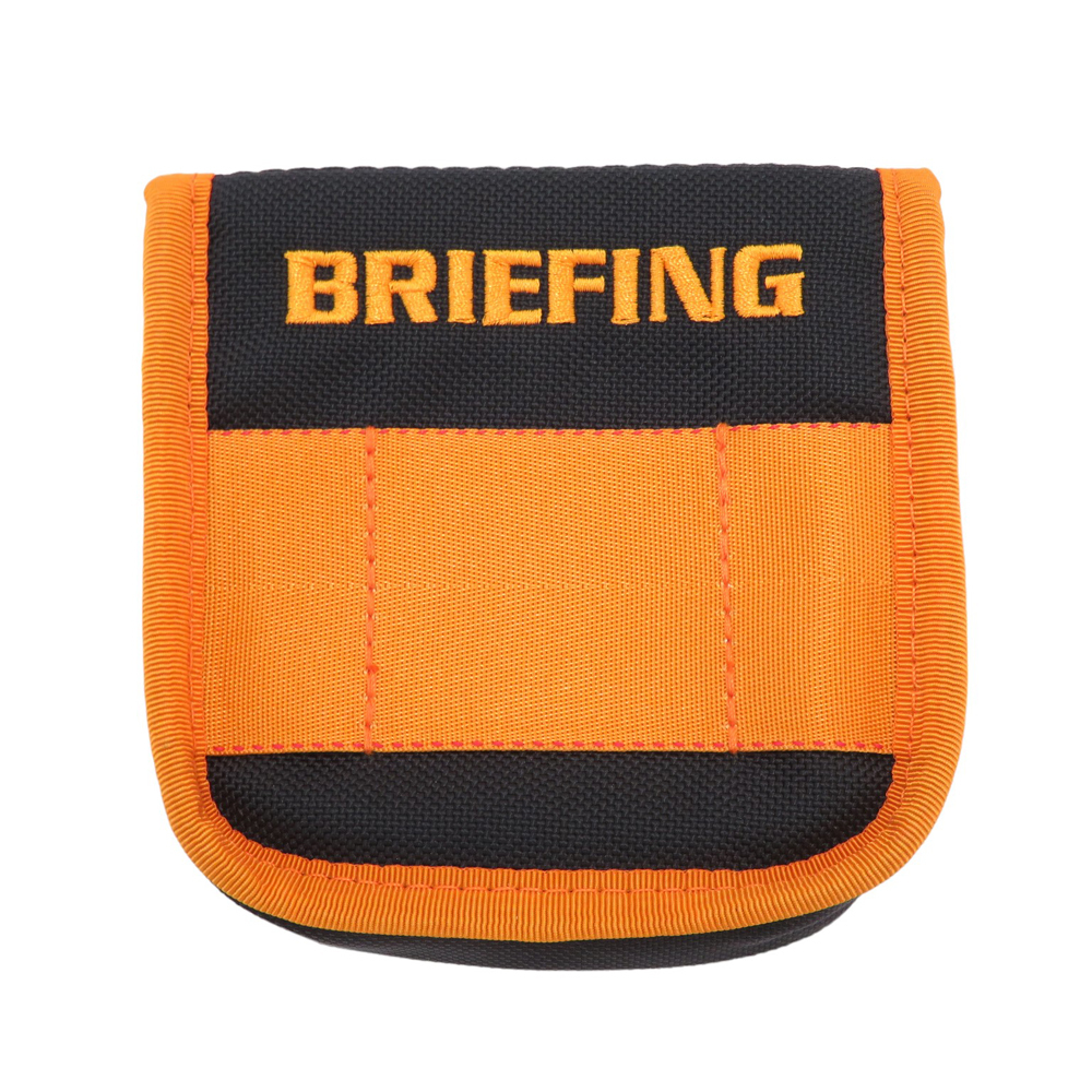 BRIEFING GOLF ブリーフィング 2022年モデル ヘッドカバー マレット型 オレンジ系 PT [240101158685] ゴルフウェア_画像1