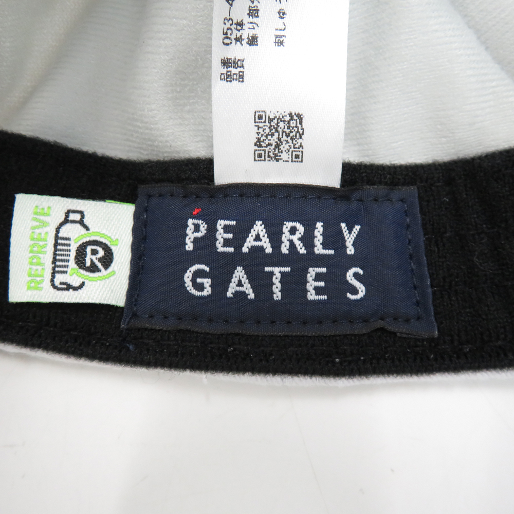 【新品】PEARLY GATES パーリーゲイツ キャップ ホワイト系 FR [240101169153] ゴルフウェア_画像5