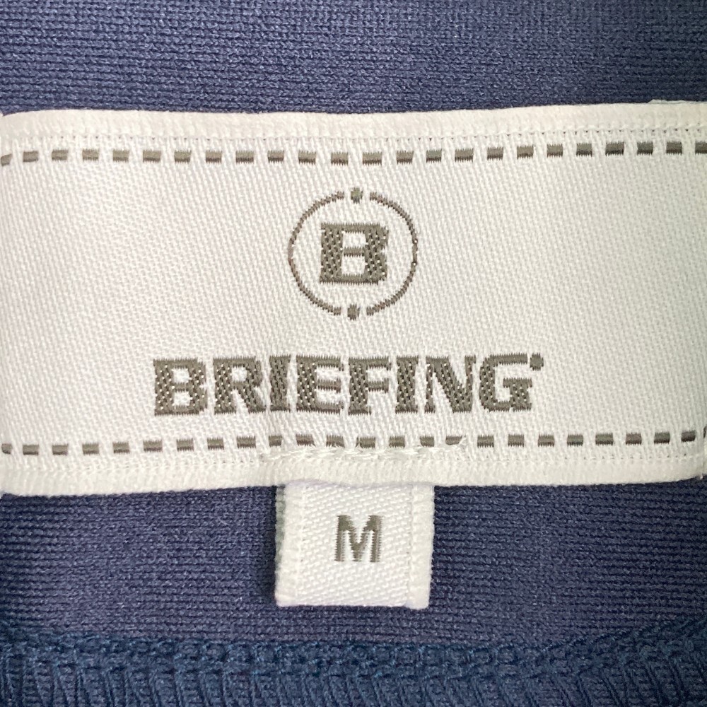 BRIEFING GOLF ブリーフィング ハイネック 長袖Tシャツ ネイビー系 M [240101168474] ゴルフウェア レディースの画像3