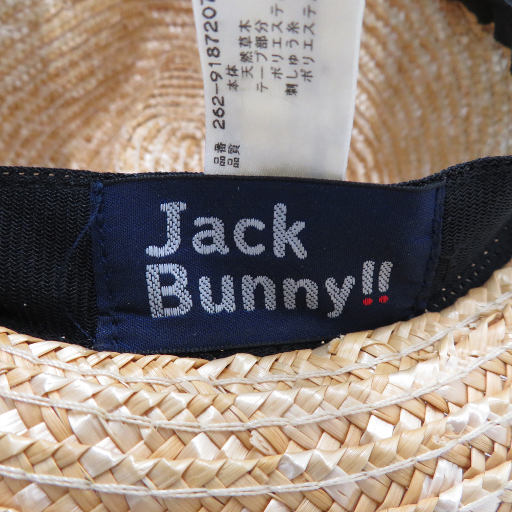 JACK BUNNY Jack ba knee wheat .. straw hat beige group FR [240101169864] Golf wear 