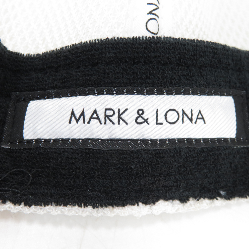 MARK&LONA マークアンドロナ メッシュキャップ フラワー ホワイト系 FREE [240101068573] ゴルフウェアの画像7