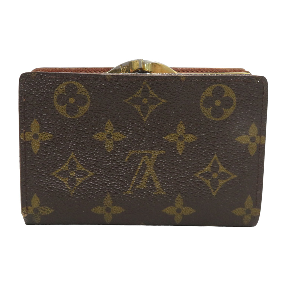 LOUIS VUITTON ルイ ヴィトン M61674/CA0958 二つ折り財布 ポルトフォイユヴィエノワ モノグラム ブラウン系 [240101168647] メンズの画像2