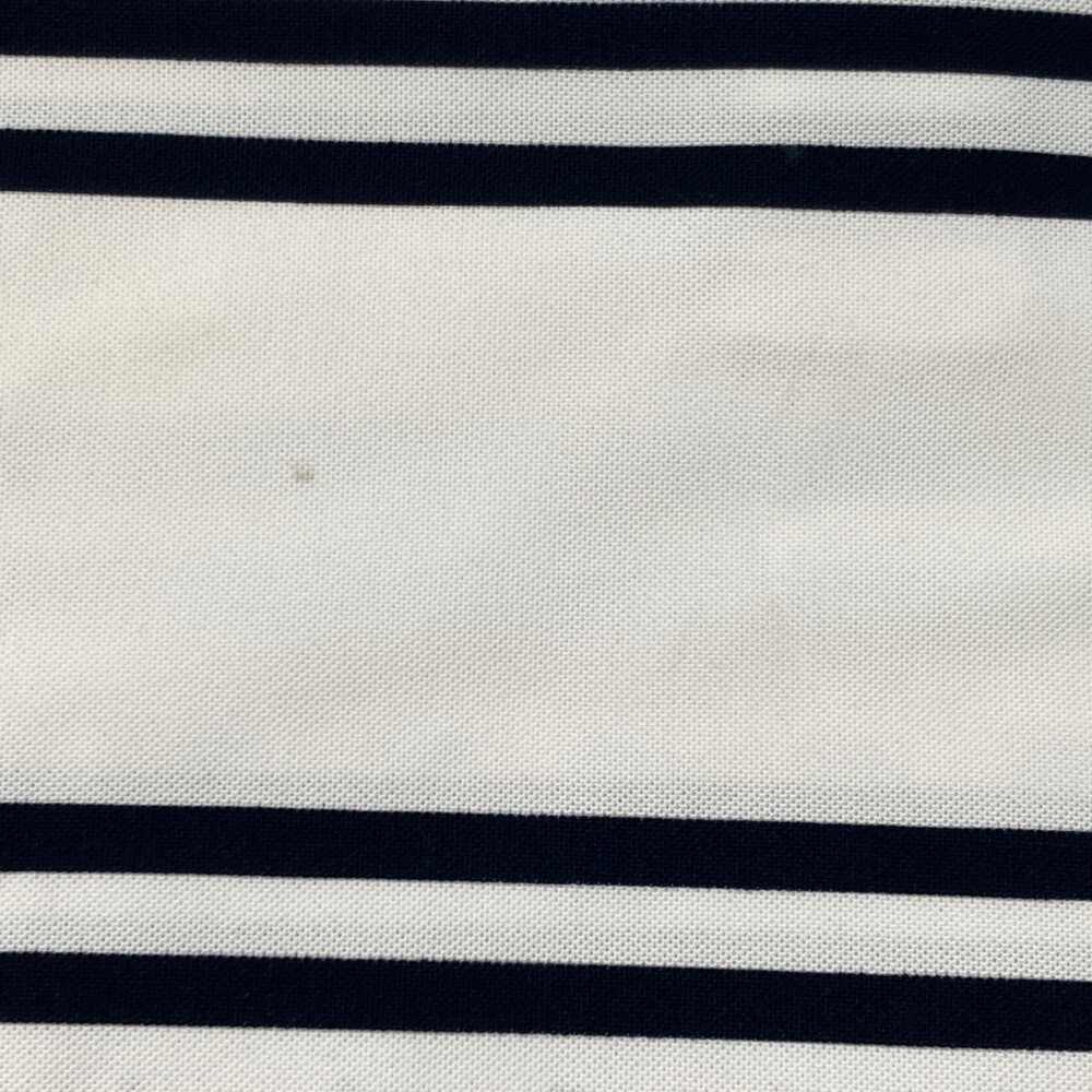 LECOQ GOLF ルコックゴルフ 半袖ポロシャツ かき氷×ボーダー柄 ホワイト系 S [240101171133] ゴルフウェア レディース_画像5