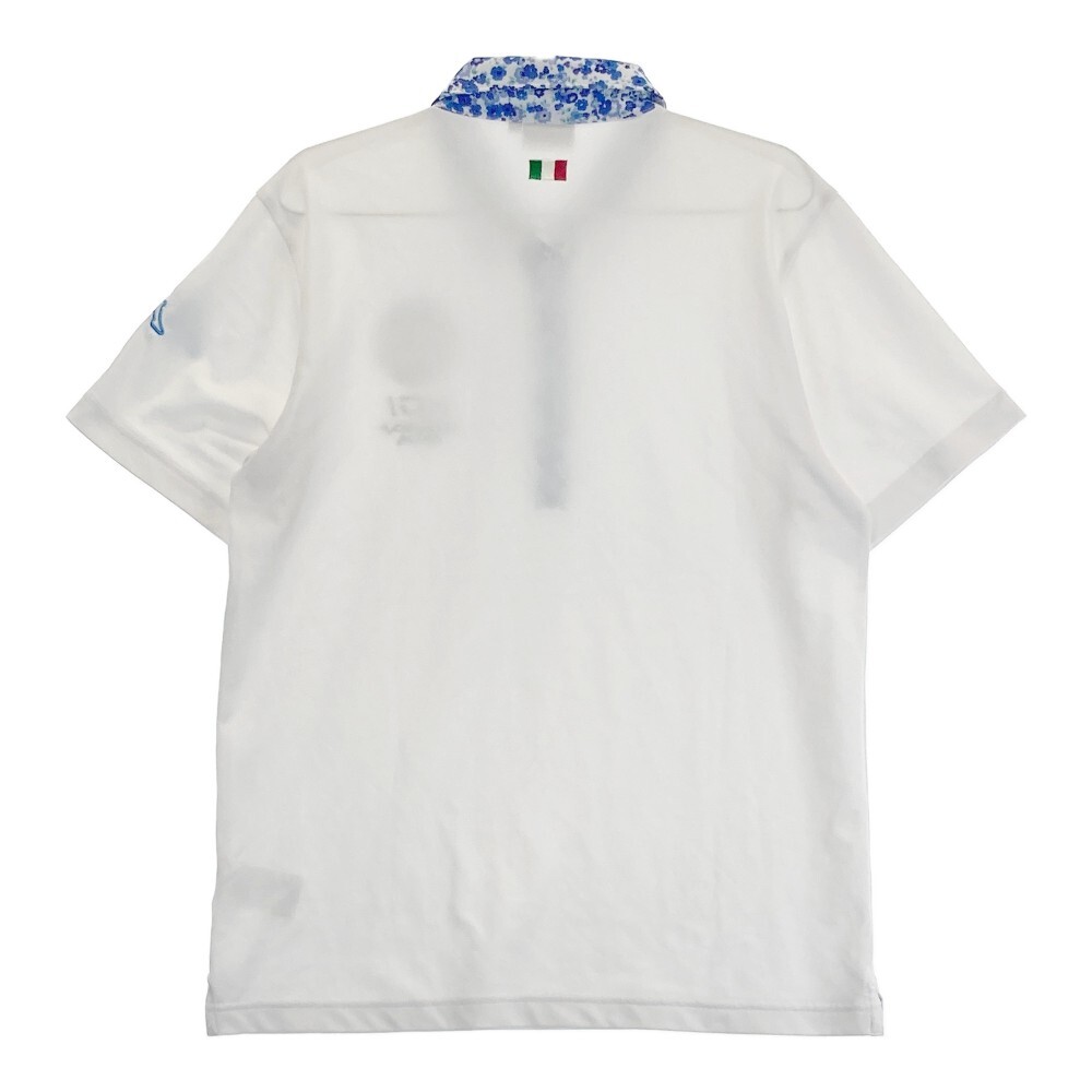 KAPPA GOLF Kappa Golf рубашка-поло с коротким рукавом цветочный принт оттенок белого L [240101171685] Golf одежда мужской 