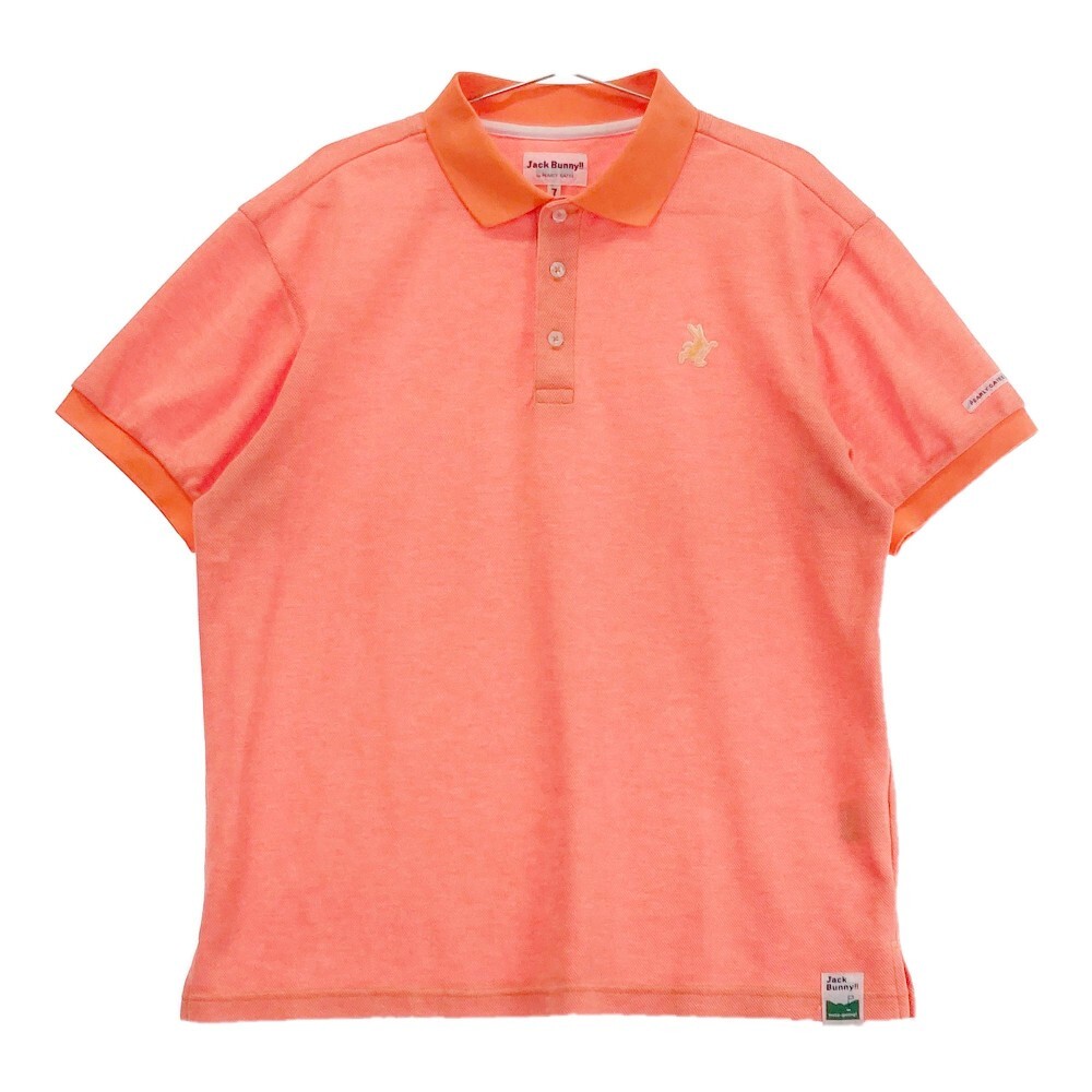 JACK BUNNY ジャックバニー 半袖ポロシャツ オレンジ系 7 [240101172075] ゴルフウェア メンズの画像1