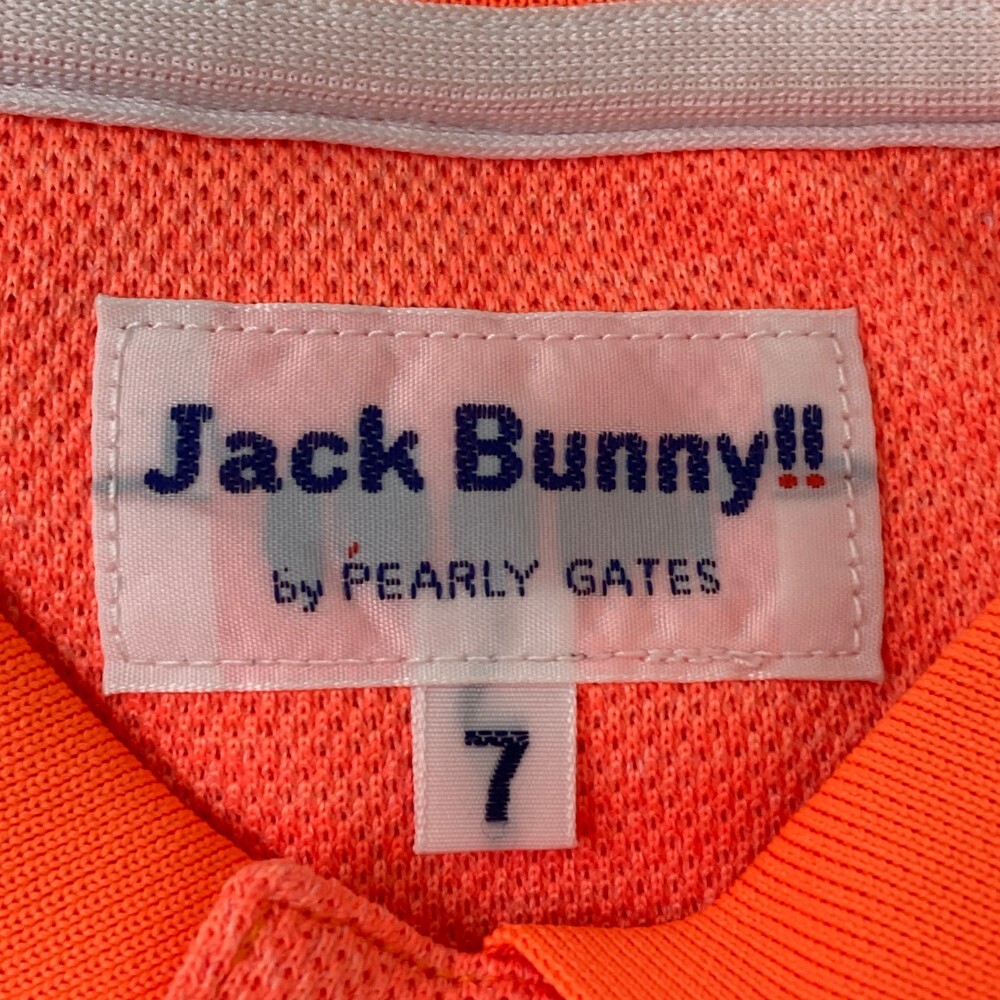JACK BUNNY ジャックバニー 半袖ポロシャツ オレンジ系 7 [240101172075] ゴルフウェア メンズの画像3