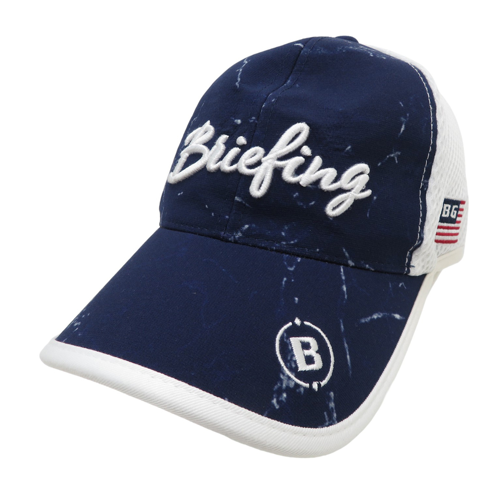 BRIEFING GOLF Briefing 2023 год модели сетчатая кепка общий рисунок темно-синий серия FREE [240101166843] Golf одежда 