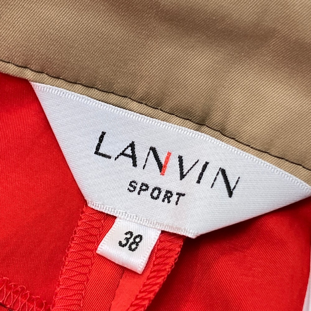 【新品】LANVIN SPORT ランバン スポール VLQ8021X4 パンツ レッド系 38 [240101173765] ゴルフウェア レディース_画像3