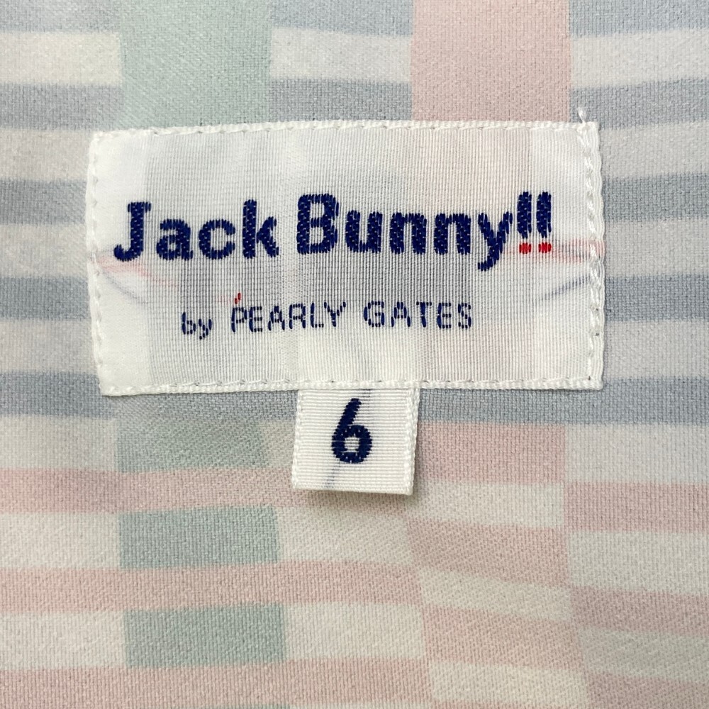 JACK BUNNY ジャックバニー ジップパーカー 総柄 ホワイト系 6 [240101174592] ゴルフウェア メンズ_画像4
