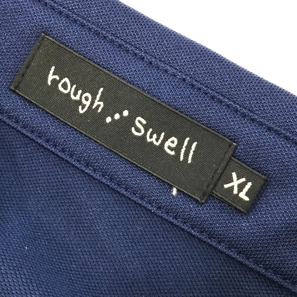 【新品】ROUGH&SWELL ラフアンドスウェル 半袖ポロシャツ ネイビー系 XL [240101172978] ゴルフウェア メンズの画像5