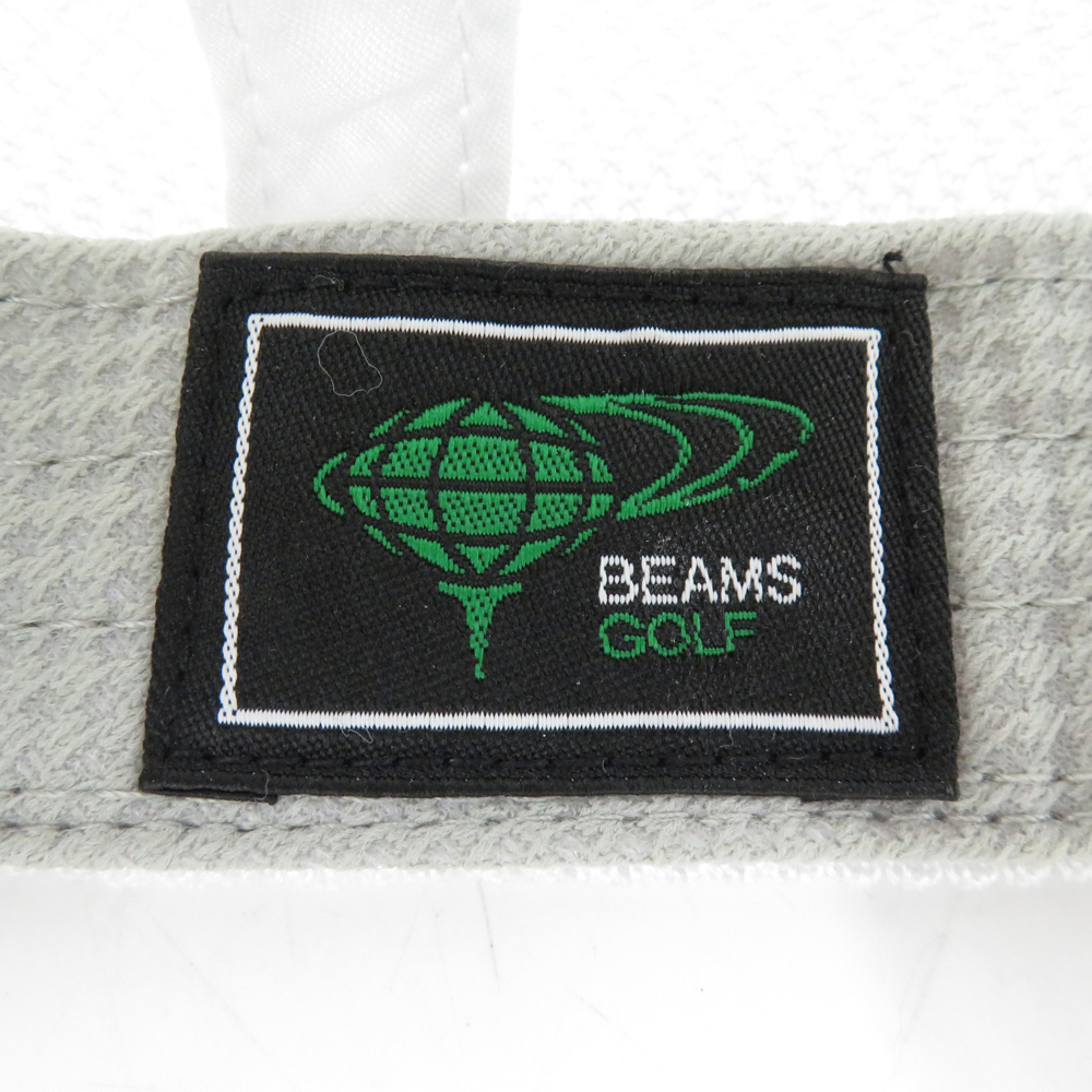 BEAMS GOLF ビームスゴルフ メッシュキャップ ホワイト系 57-59 [240101113422] ゴルフウェア_画像6