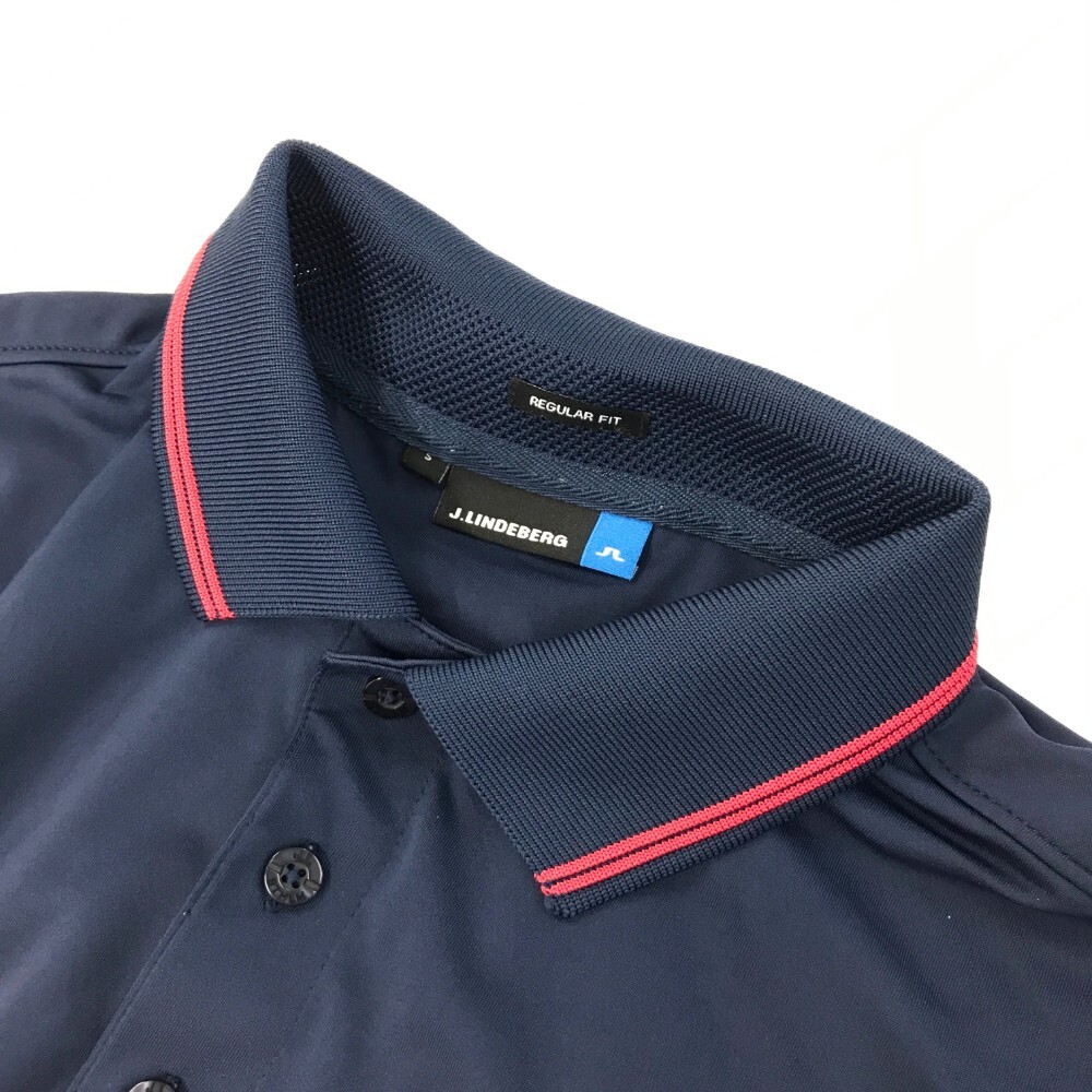 J.LINDEBERG J Lindberg polo-shirt with short sleeves navy series S [240101173935] Golf wear men's 