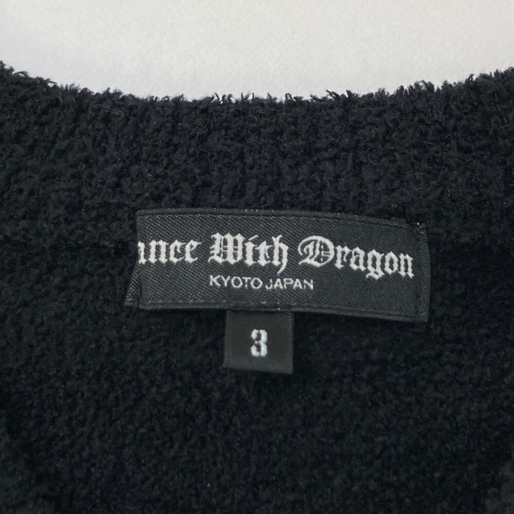 DANCE WITH DRAGON Dance With Dragon вязаный переключатель лучший оттенок черного 3 [240101175998] Golf одежда мужской 