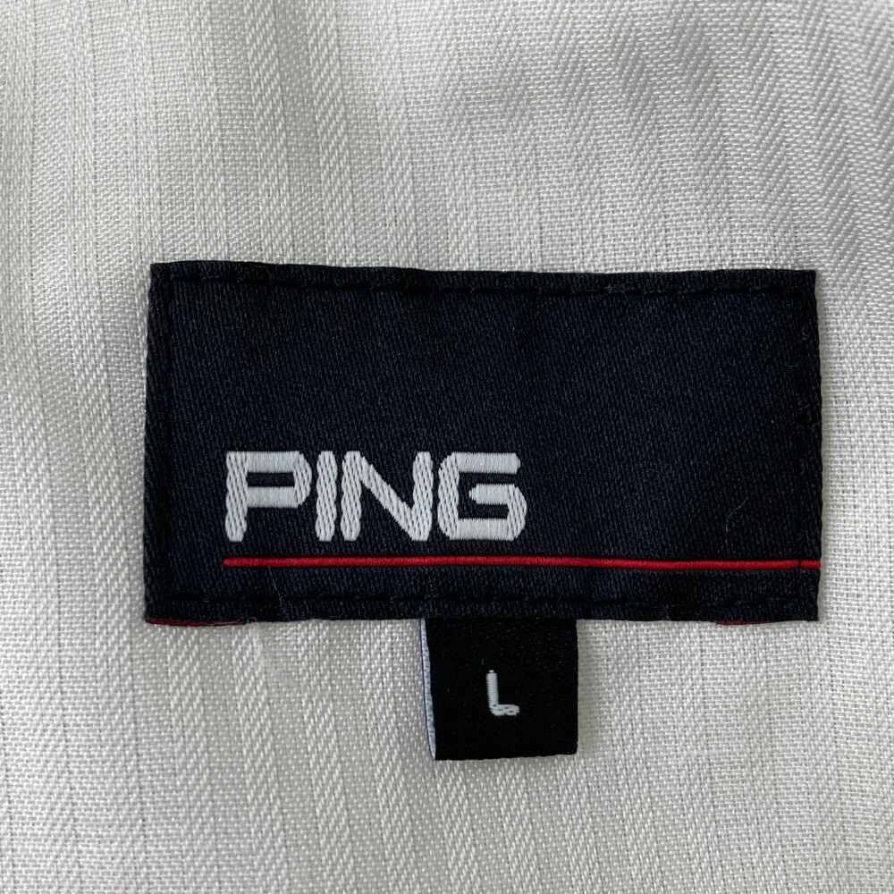 【新品】PING ピン 2023年モデル ストレッチ ジョガー パンツ ベージュ系 L [240101176059] ゴルフウェア メンズ_画像3