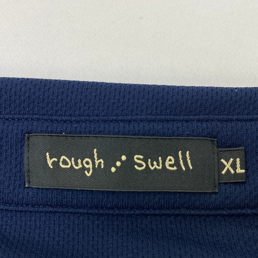 ROUGH&SWELL ラフアンドスウェル RSM-18001 半袖ポロシャツ メッシュ ネイビー系 XL [240101170362] ゴルフウェア メンズの画像3